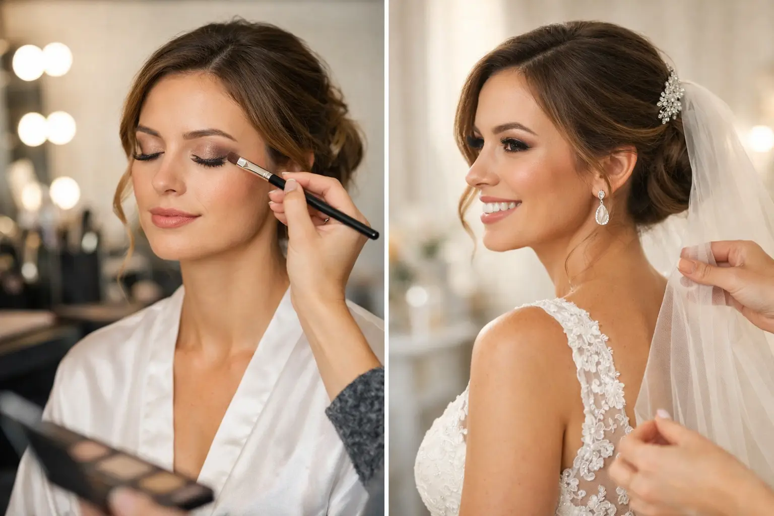 Bridal Trial vs Wedding Day Makeup