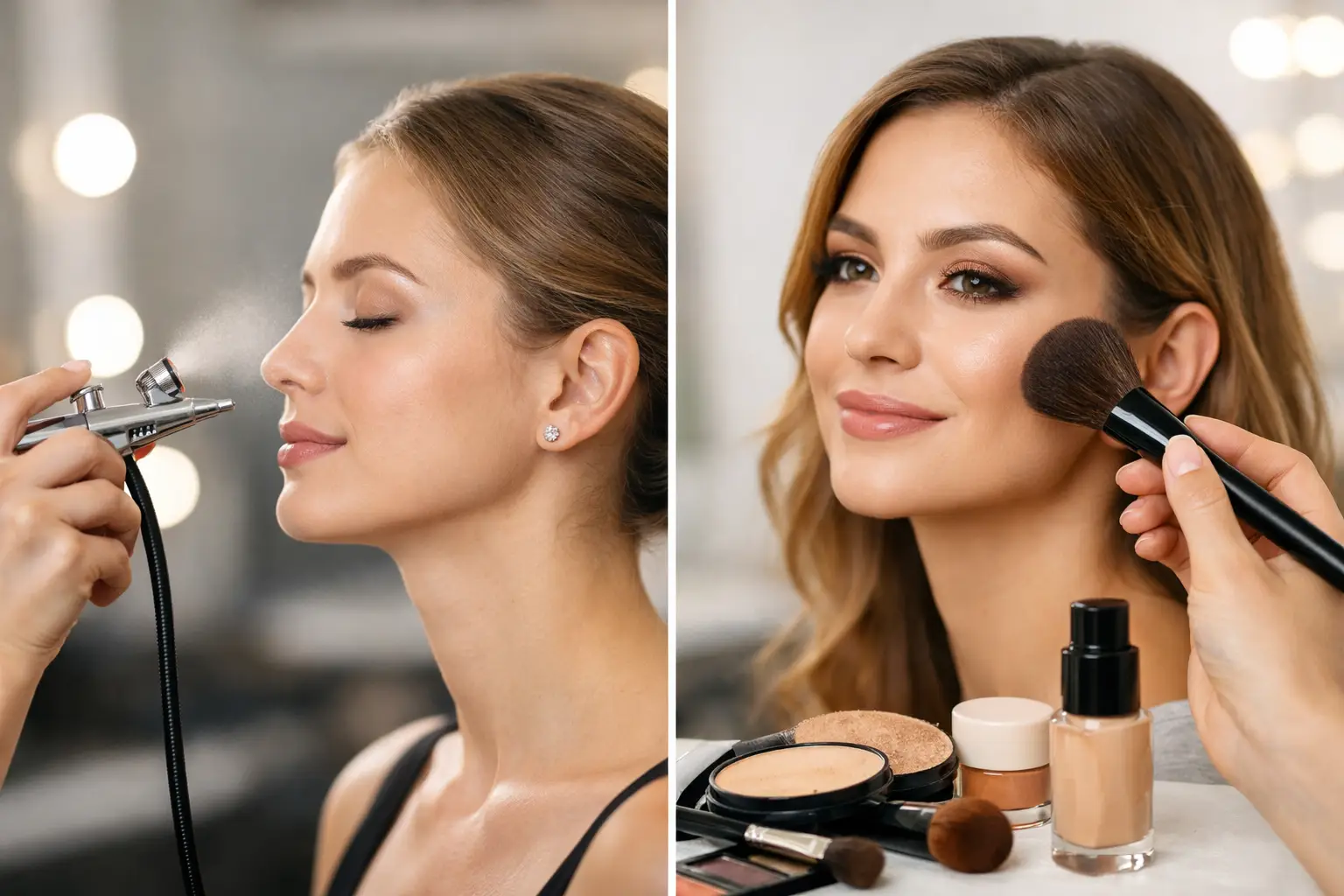 Airbrush vs Traditional Makeup: Which Fits?