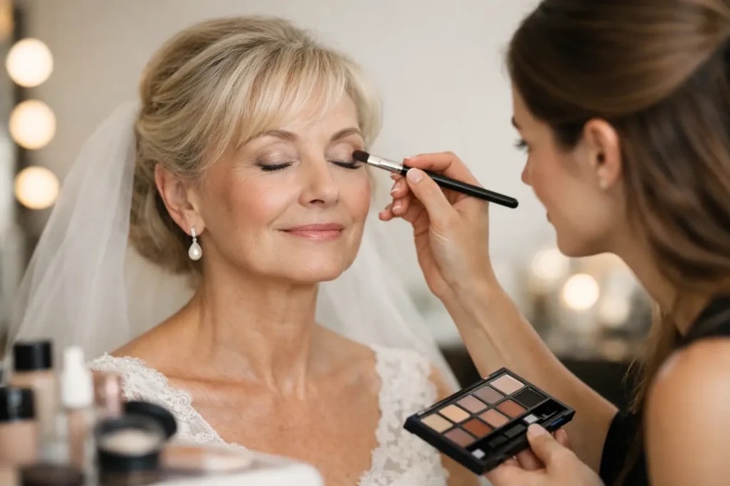 Choosing a Makeup Artist for Mature Brides