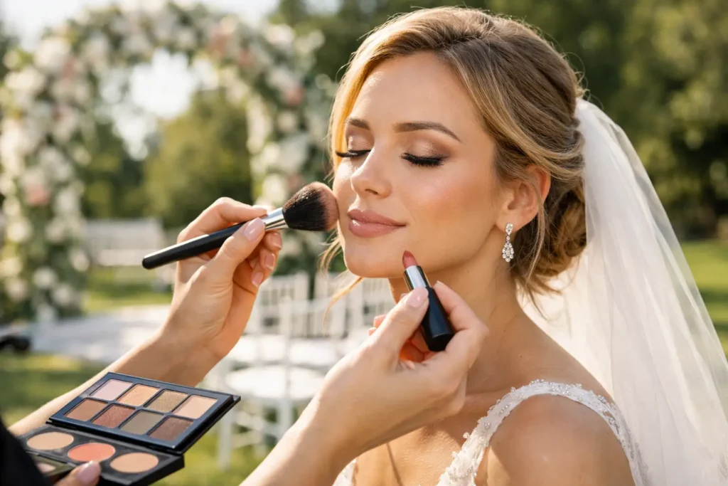 Makeup for Outdoor Ceremonies That Lasts