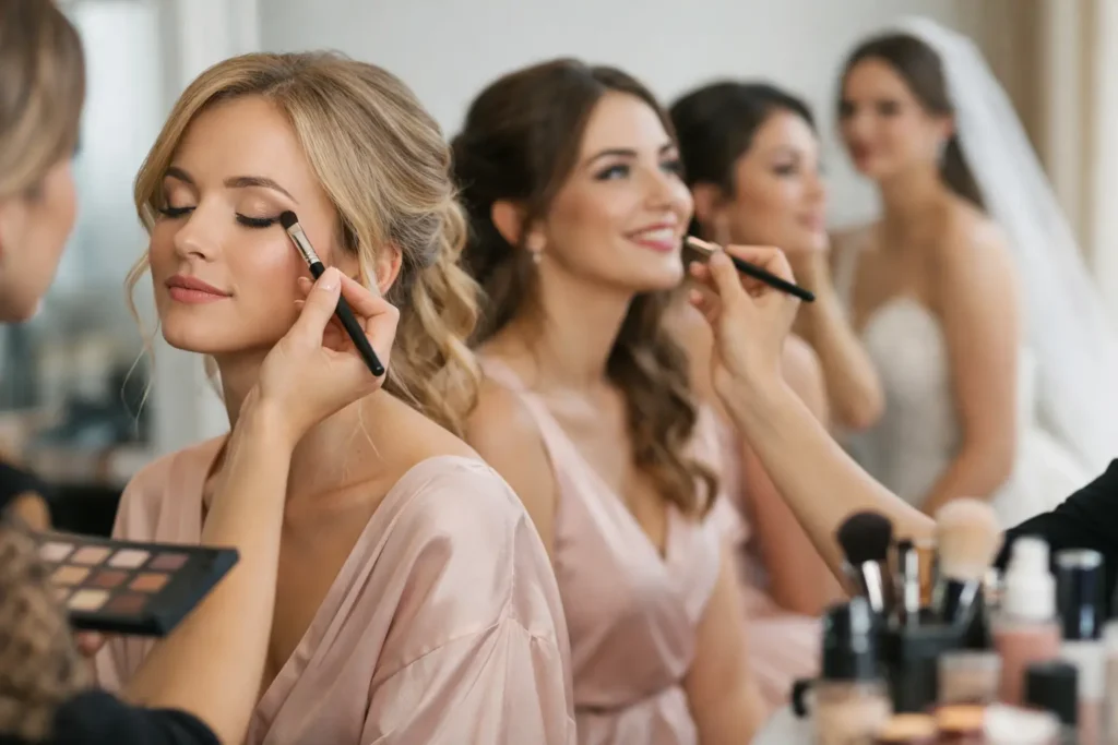 Should Bridesmaids Get Professional Makeup?