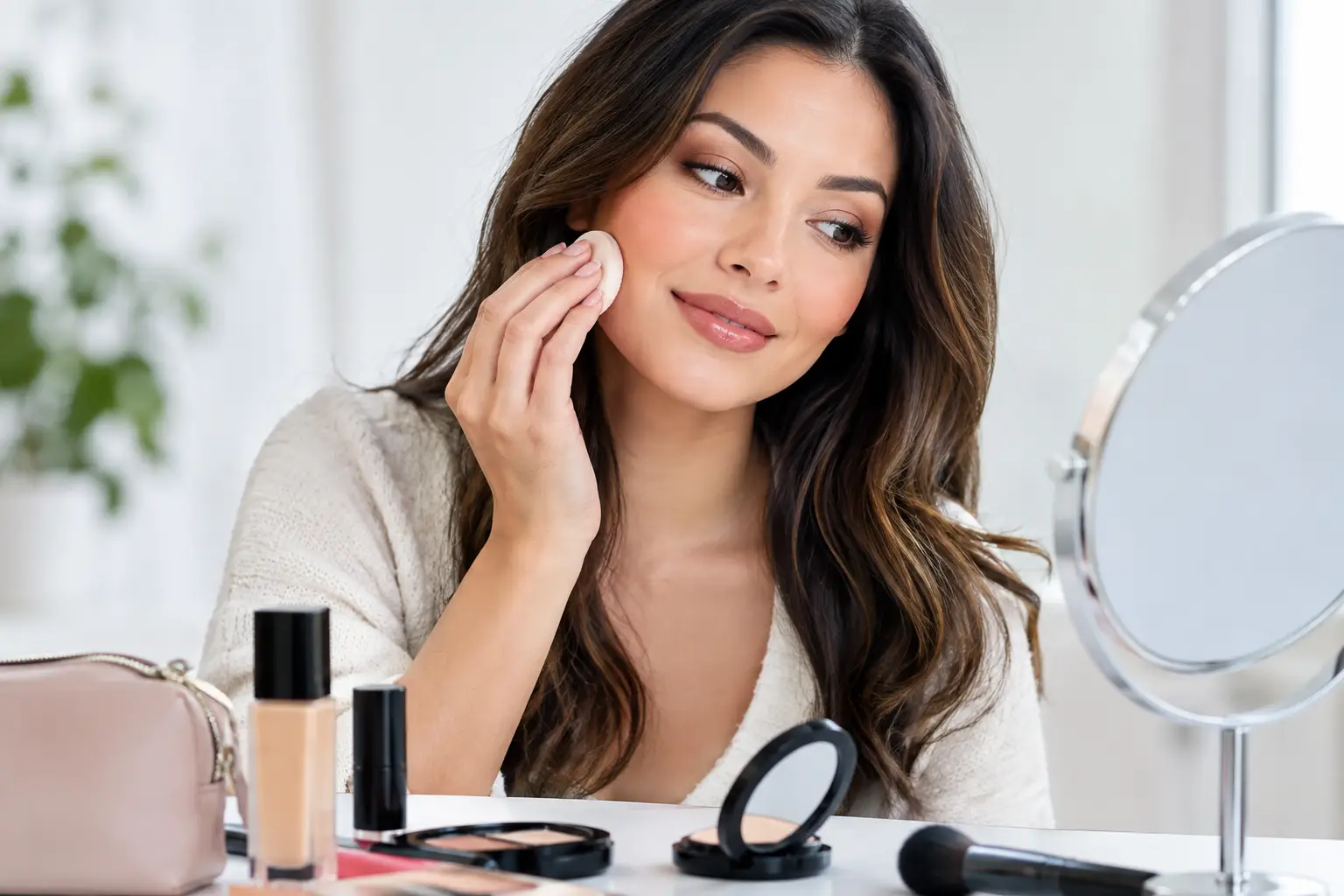 Makeup Touch Up Tips for All-Day Soft Glam
